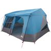 vidaXL Tienda Familiar con cubierta impermeable 9 persona Azul