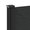 vidaXL Toldo lateral retr&aacute;ctil negro 220x600 cm