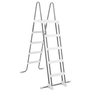Intex Escalera de seguridad para piscina 5 pelda&ntilde;os 132 cm