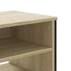 vidaXL Mueble de TV madera de ingenier&iacute;a roble Sonoma 122x34x41 cm