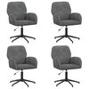 vidaXL Sillas de escritorio giratorias 4 uds. 54 x 55 x 90 cm