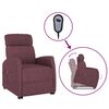 vidaXL Sillón elevable tela morado