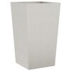 vidaXL Jardinera de acero inoxidable 45x45x75 cm