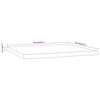 vidaXL Tablero cuadrado madera maciza acacia borde vivo 60x60x2,5 cm