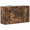 vidaXL Aparador Roble ahumado 120 x 36 x 69 cm Madera de ingenier&iacute;a