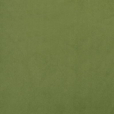 vidaXL Silla de oficina giratoria de terciopelo verde claro