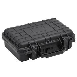 vidaXL Malet&iacute;n port&aacute;til de vuelo PP negro 30x22x10 cm