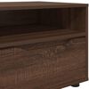 vidaXL Gabinete de TV con caj&oacute;n Roble Marr&oacute;n 100 x 48 x 43 cm
