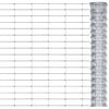 vidaXL Valla de jard&iacute;n de acero galvanizado plateado 50x0,8 m