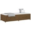 vidaXL Sof&aacute; cama sin colch&oacute;n madera maciza pino marr&oacute;n miel 90x190 cm