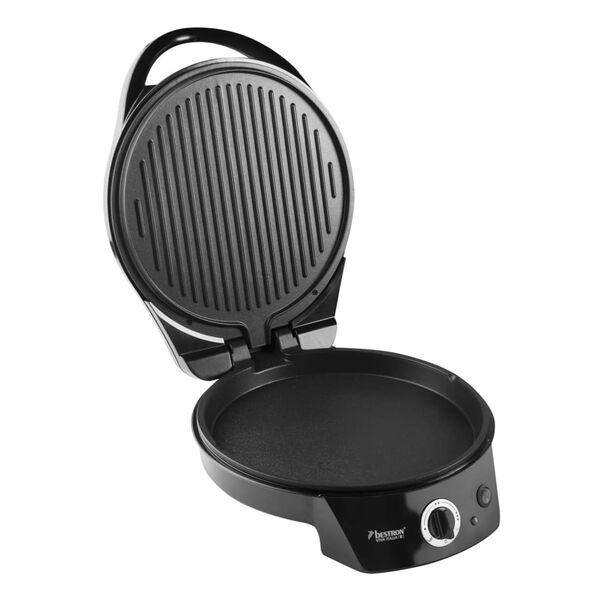 Bestron Horno de pizza/parrilla de mesa APZ400Z 1800 W negro