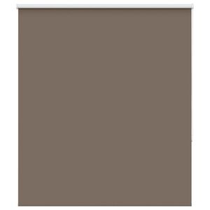 vidaXL Estor Enrollable Opaco Color Caf&eacute; 130x130 cm Tela Ancho 126,6cm
