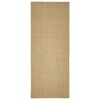 vidaXL Alfombra de sisal para rascador 100x250 cm