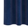 vidaXL Cortinas opacas 2 pcs Azul Oscuro 140 x 140 cm Terciopelo