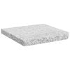 vidaXL Base de peso de sombrilla de granito cuadrada gris 25 kg