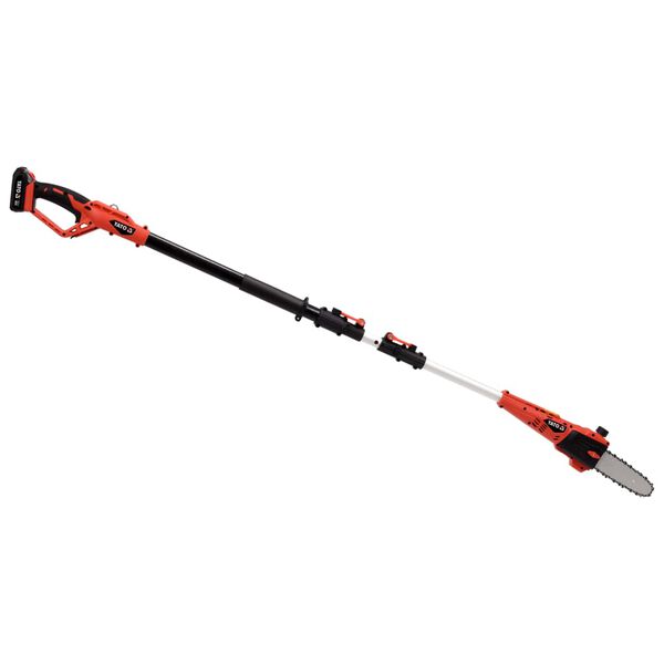 YATO Motosierra telesc&oacute;pica con bater&iacute;a de iones de litio 2,0Ah 18V