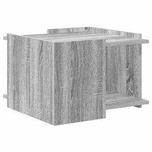 vidaXL Mesa de Caf&eacute; Gris Sonoma 50,5 x 50 x 33 cm Madera de Ingenier&iacute;a