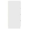 vidaXL Aparador blanco 37,5x35x76 cm madera de ingenier&iacute;a