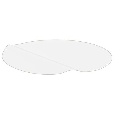 vidaXL Protector de mesa PVC transparente Ø 90 cm 2 mm