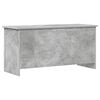 vidaXL Ba&uacute;l de almacenamiento Gris Hormig&oacute;n 100 x 40 x 50 cm