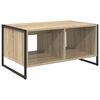 vidaXL Mesa de Caf&eacute; Sonoma 80 x 50 x 40 cm Madera contrachapada