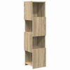 vidaXL Armario de esquina 25,5x25x102cm Madera de ingenier&iacute;a