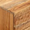 vidaXL Mesitas de noche 2 uds madera maciza de acacia 40x33x46 cm