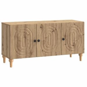 vidaXL Mueble de TV Roble Artesanal 99 x 34,5 x 50 cm