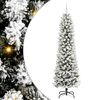 vidaXL &Aacute;rbol de Navidad artificial 210 cm PVC, Metal y Pl&aacute;stico