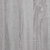 vidaXL Armario de ba&ntilde;o madera contrachapada gris Sonoma 65x33x60 cm