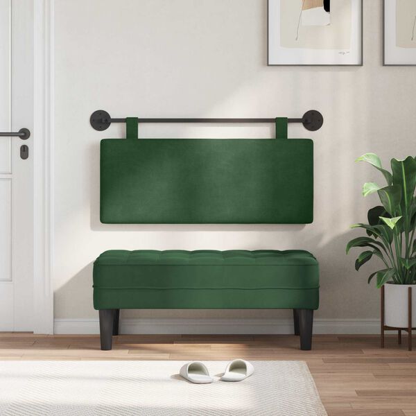 vidaXL Cabecera Colgante Tela de Pana