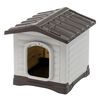 Ferplast Caseta para perros Dogvilla 50 gris 43x48x44 cm
