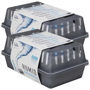 vidaXL Lafita Absorbedores de humedad con bolsas de recambio 2 unidades 900 g