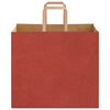vidaXL Bolsas de papel con asas 50 uds rojo 32x22x28 cm
