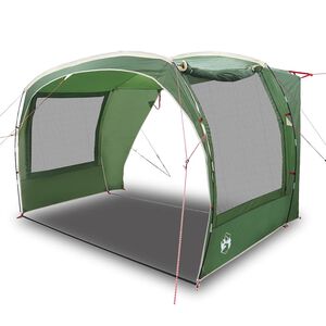 vidaXL Carpa para coche impermeable verde
