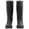 vidaXL Botas de agua negro número 42 PVC