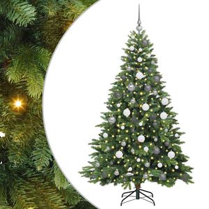 vidaXL &Aacute;rbol de Navidad artificial con 300 LED Verde 180 cm PE y PVC
