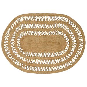 vidaXL Alfombra de &aacute;rea Natural 100 x 152 cm yute