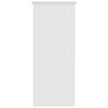 vidaXL Persiana enrollable de ducha blanco 120x240 cm