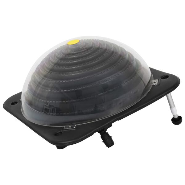 vidaXL Calentadores solares de piscina 2 pzas HDPE aluminio 75x75x36cm