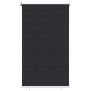 vidaXL Persiana enrollable exterior con protecci&oacute;n UV Gris antracita