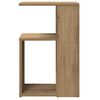 vidaXL Mesa auxiliar de madera contrachapada roble artisan 36x30x56 cm