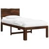 vidaXL Estructura de Cama Individual con Cabecera ROSTOCK