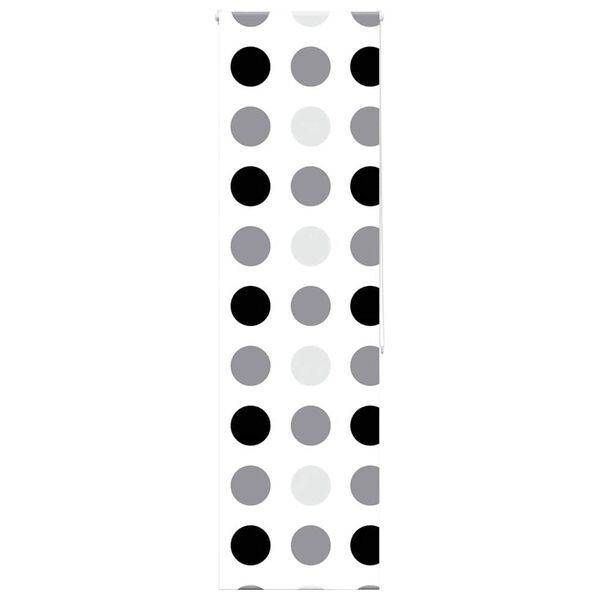 vidaXL Estor enrollable para ducha tela 70x240 cm ancho 66 cm