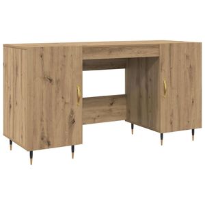vidaXL Escritorio Roble artisan Madera de ingenier&iacute;a 140 x 50 x 75 cm