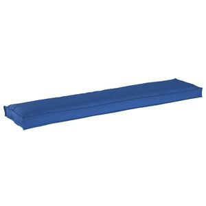 vidaXL Coj&iacute;n para palet Azul Royal 180 x 40 x 8 cm Tela Oxford