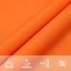 vidaXL Toldo de vela cuadrado tela Oxford naranja 3,6x3,6 m
