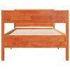 vidaXL Estructura de cama sin colch&oacute;n madera de pino marr&oacute;n 90x200 cm