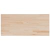 vidaXL Tablero de mesa rectangular madera maciza pino 90x40x2,5 cm