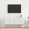 vidaXL Mueble de TV Montado en la Pared 2 pcs 59,5 x 31 x 40 cm